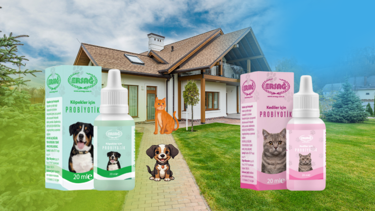 Пробиотики для кошек и собак Ersağ здоровье питомцев начинается изнутри